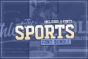 The Sports Font Bundle, a Slab Serif Font by Salt & Pepper Designs (Thumbnail 1 of 12)
