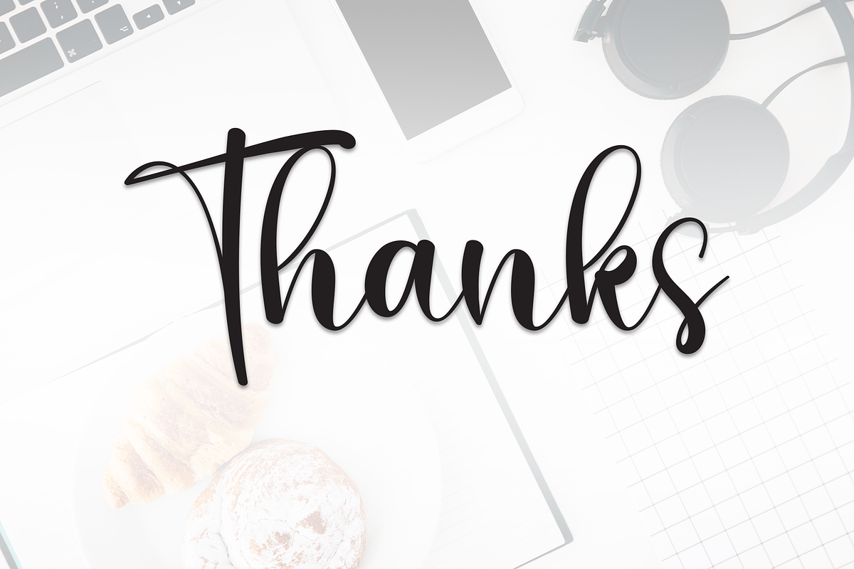 Breakday | Script Font, a Handwritten Font by Scratchones (Photo 8 of 8)