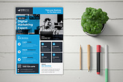 Corporate Theme Business Flyer, a Marketing Template by Graphiexperto (Thumbnail 2 of 6)