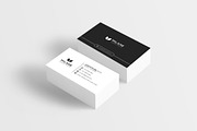 2 in 1 Minimal Business Card, a Business Card Template by Creative_Arts (Thumbnail 4 of 4)