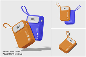 Power Bank Mockup, a Wearable Device Mockup by Unerispace