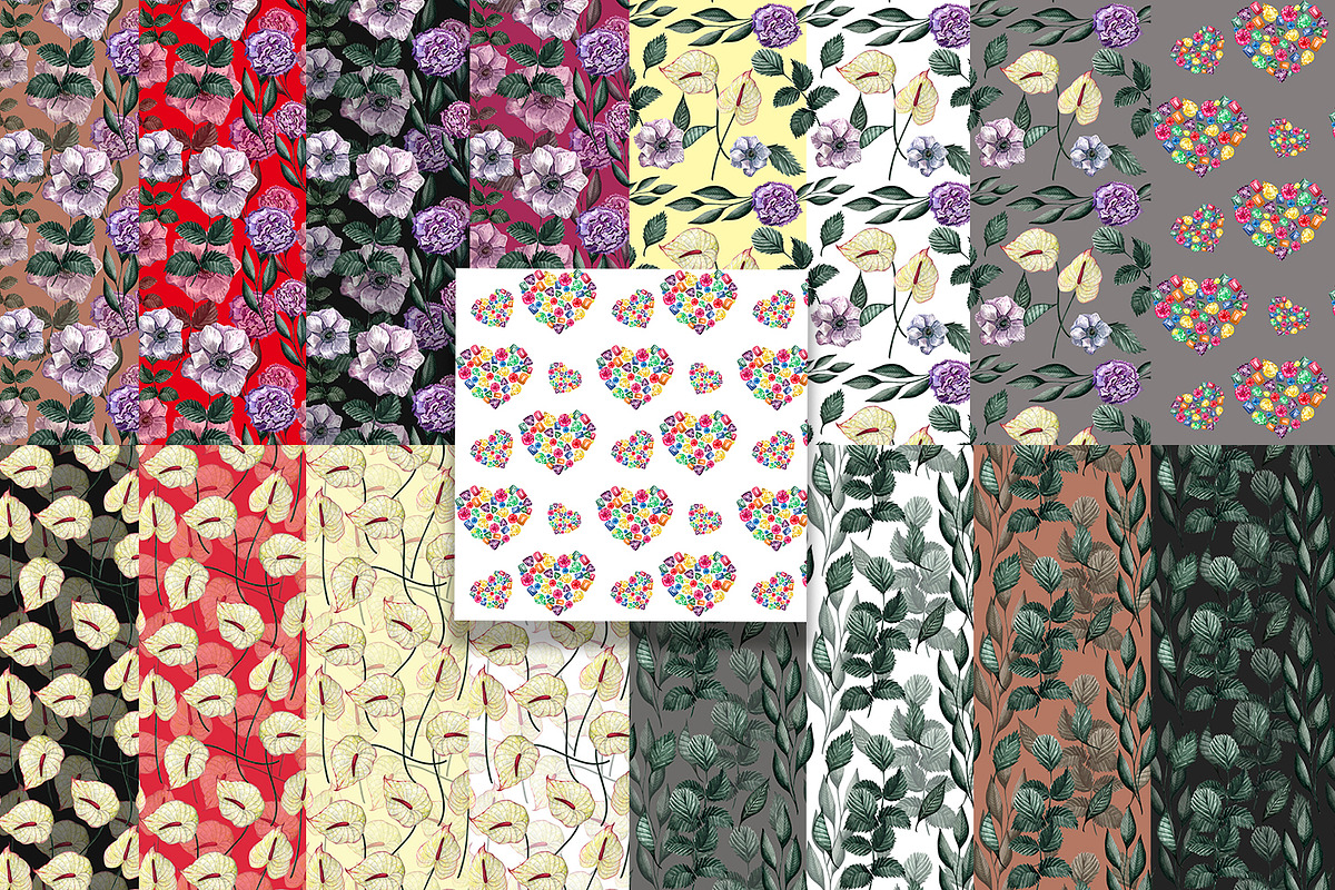 Hand Drawn Love Heart Bow Bundle, a Decorative Illustration by Fresh art by Larysa (Photo 13 of 13)