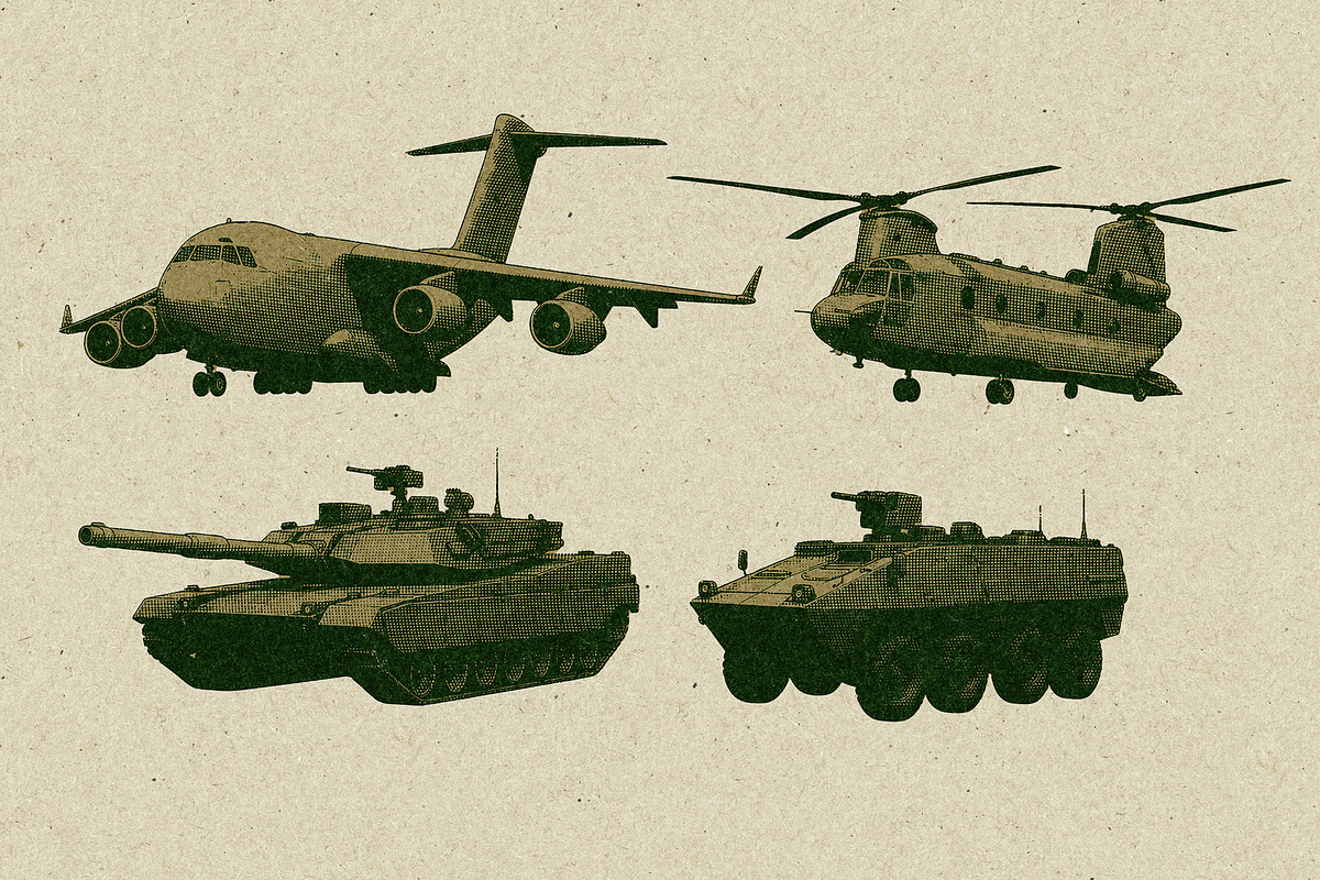 Military Transportation Engraving, a Transportation Illustration by Kaizla03 (Photo 2 of 6)