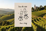 Aesthetic Vine / Winery and Food, an Object Graphic by Oxi An illustrator (Thumbnail 6 of 7)