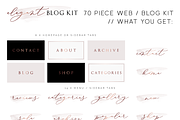 70 Piece Elegant Blog Kit, a Templates & Theme by Inky Jar Design Studio (Thumbnail 4 of 8)