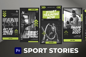 Sport Stories for Premiere Pro, a Templates & Theme by iamkoltunov