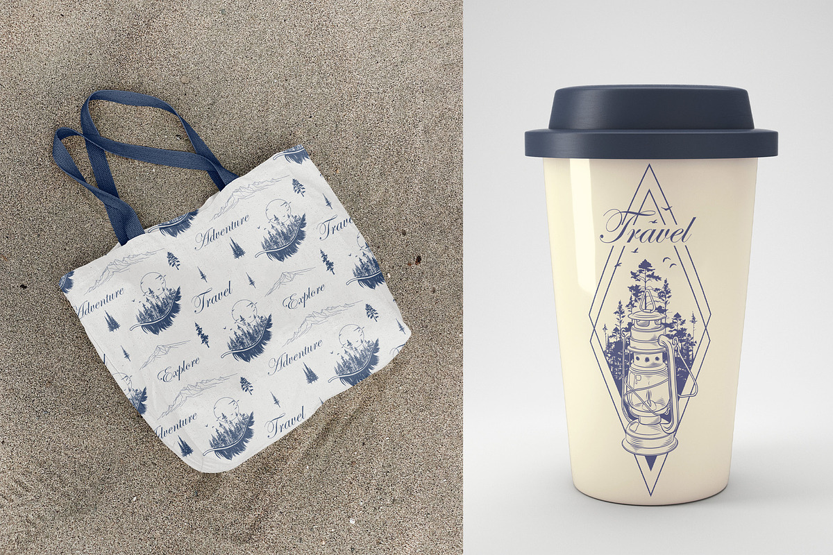 Back on the Road. WANDERLUST set, an Object Illustration by Evgenia Pichkur (Photo 6 of 13)