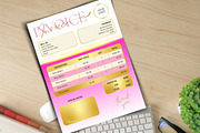 Pink Gold Invoice Template, a Templates & Theme by iloveTemplate (Thumbnail 3 of 4)