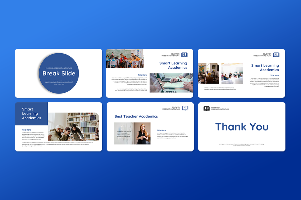 Academics - PowerPoint Template, a Presentation Template by QR Design Studio (Photo 3 of 3)