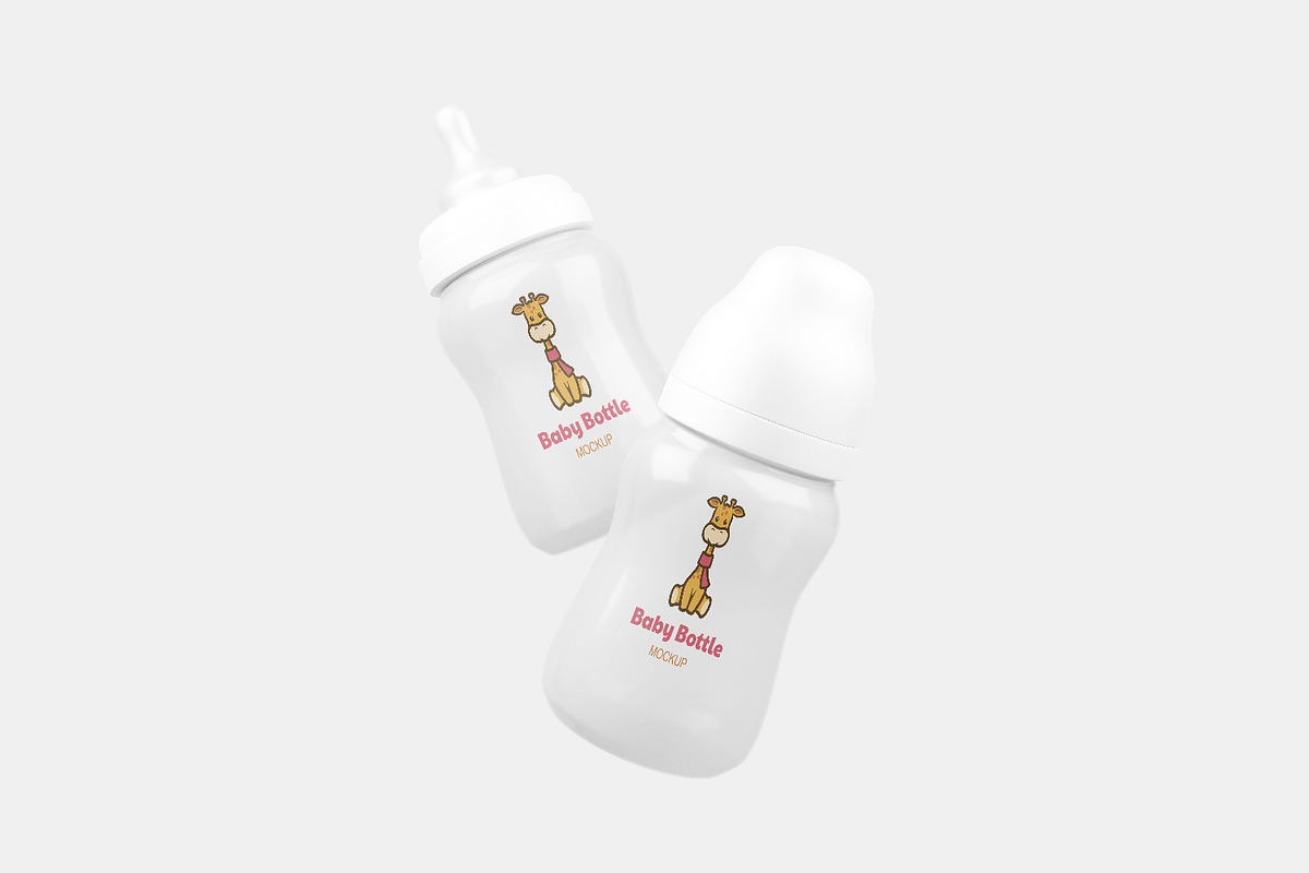 Baby Bottle Mockup, a Mockup by Alolieli Studio (Photo 3 of 4)