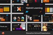 Education School Powerpoint Template, a Presentation Template by Fit-tee (Thumbnail 1 of 2)