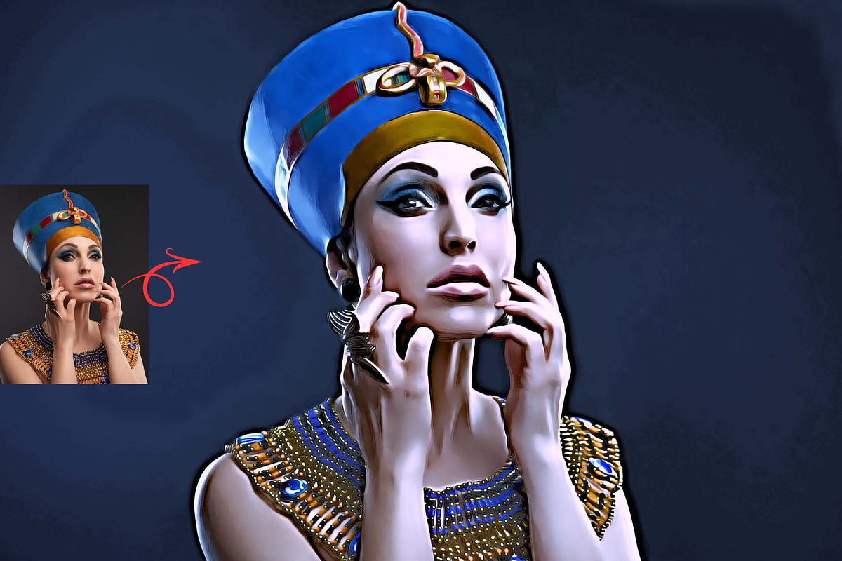 Real Oil Paint Photo Action, an Action Add-On by MRI STUDIO (Photo 8 of 9)