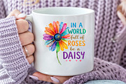 In a World Full of Roses Be a Daisy, an Illustration by DreamCafeArt (Thumbnail 6 of 7)