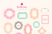 Quirky Lace — Frames & Borders, a Decorative Illustration by Liliia Polos Illustration (Thumbnail 3 of 10)