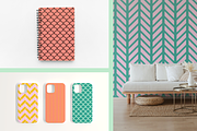 Colorful Herringbone Patterns, a Pattern Graphic by KT Designs (Thumbnail 10 of 10)