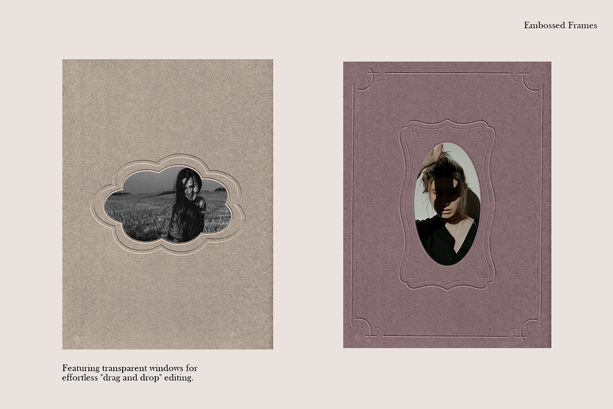 Embossed Paper Frames 33 PNG vol. 2, a Background Graphic by Nonceni (Photo 10 of 15)