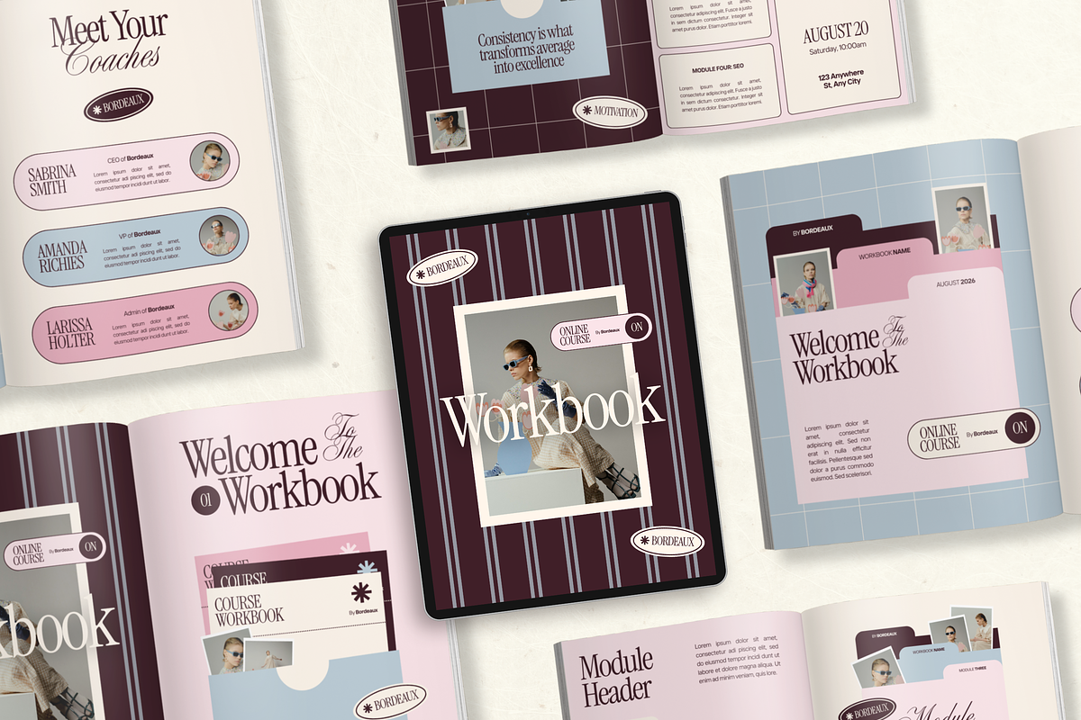 Canva Workbook Template for Coaches, a Magazine Template by Branding Babe Co. (Photo 3 of 10)