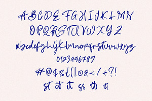 Bailett Hand - Handwritten Font