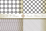 16 B&W Seamless Baroque Florals #1, a Pattern Graphic by Patternalized (Thumbnail 5 of 5)