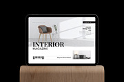 Interior Design Magazine Landscape, a Magazine Template by NorthPeak (Thumbnail 2 of 10)