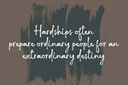 Hardshock - Brush Script Font, a Handwritten Font by Subectype Studio (Thumbnail 3 of 9)