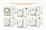 Christmas Self-Care Advent Calendar, a Print Template by Kaleidokika (Thumbnail 2 of 5)