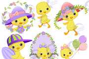 Easter chicks triple pack AMB-2722, an Illustration by AMBillustrations (Thumbnail 3 of 7)