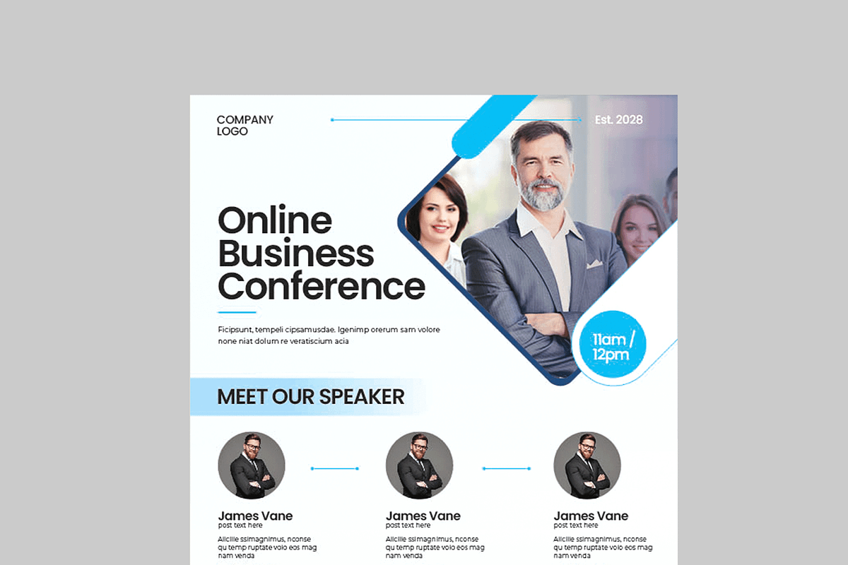 Online Business Conference Flyer, a Flyer Template by MightyDesign (Photo 4 of 8)