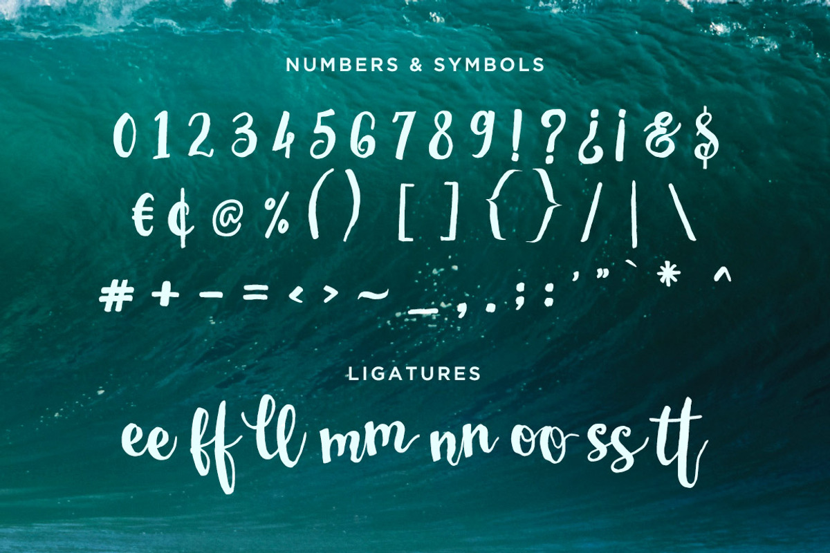 San Luis Script Font preview 6
