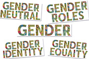 Gender identities zentangle, an Object Graphic by Watercolor fantasy (Thumbnail 5 of 13)