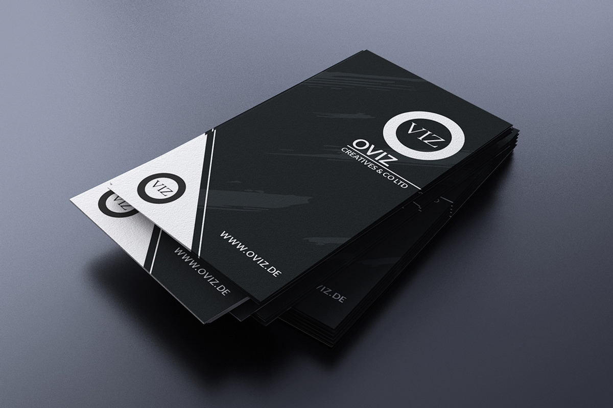 Black And White Business Card, a Business Card Template by Marvel (Photo 4 of 4)