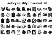 Factory Quality Checklist Silhouette, a Graphic by hafijul (Thumbnail 1 of 14)