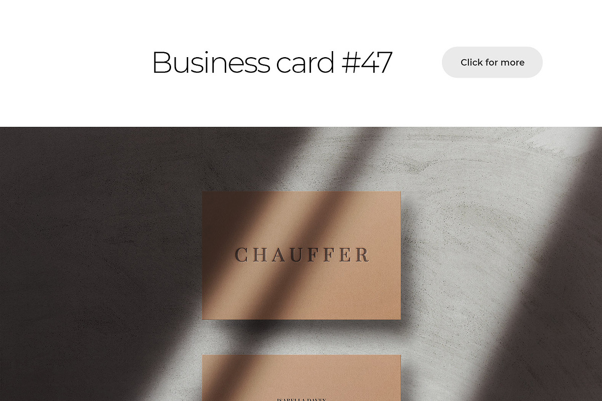 Business Card Mockup Template Bundle, a Business Card Template by PrintPixel (Photo 58 of 104)