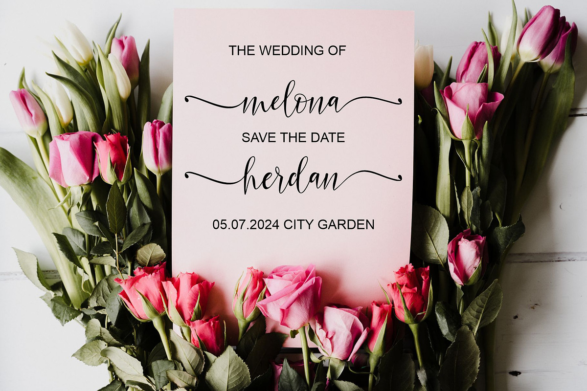 Adisha Script, a Script Font by Nowlystudios (Photo 4 of 7)