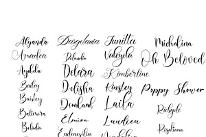 40 Cursive Font Bundle, a Script Font by PrintablesByFranklyn