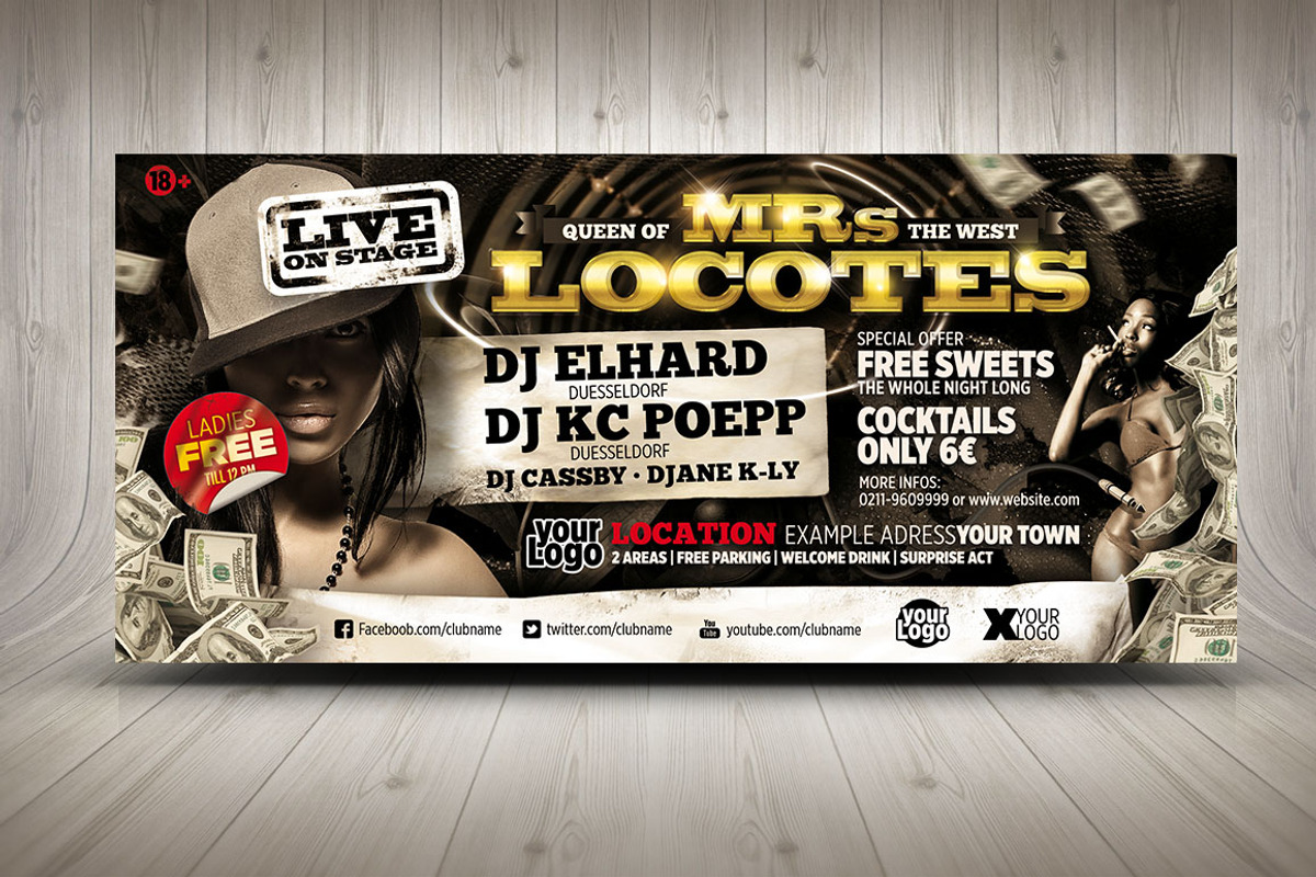 MRS LOCOTES, a Flyer Template by aigenart (Photo 3 of 6)