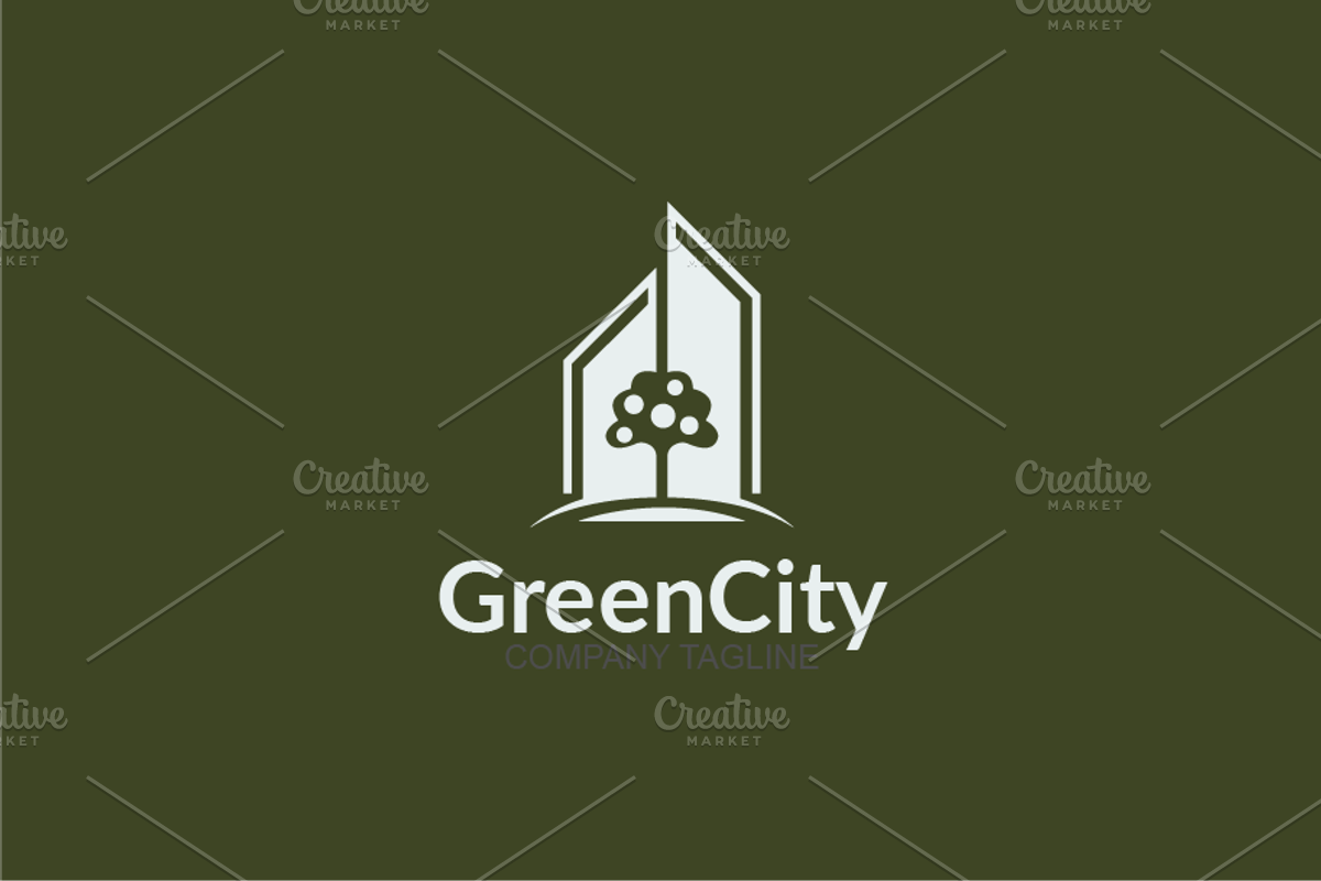 Green City - Logo Template, a Branding & Logo Template by Twelve.std (Photo 3 of 3)