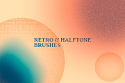 RETRO SET Effects Brushes Gradients, a Brush Add-On by Alexiva (Thumbnail 4 of 10)