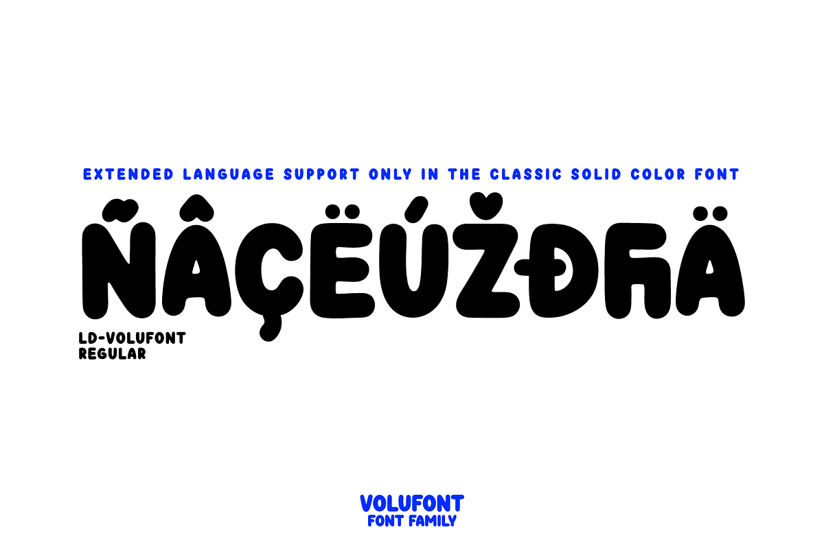 VOLUFONT. 3D OTF SVG Fonts, a Symbol Font by Luxfont (Photo 5 of 14)