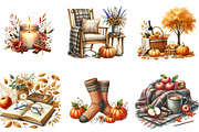 Cozy Autumn Sublimation, an Illustration by DreamArtGraphic (Thumbnail 2 of 4)