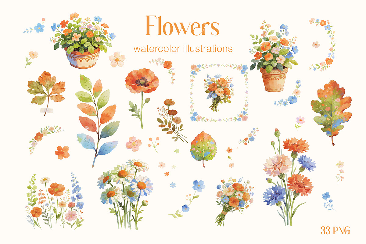 Slow Reading. Watercolor clipart, an Education Illustration by Polli Deeva (Photo 5 of 12)
