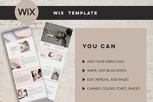 Premium Wix Template For Coaching