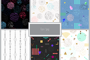 12 Trendy seamless patterns, a Pattern Graphic by DinaraChernaya (Thumbnail 3 of 4)