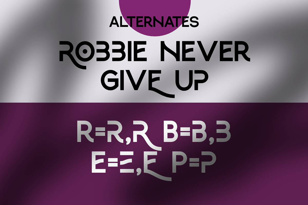 Berlin Modern Elegant Luxury font preview 6