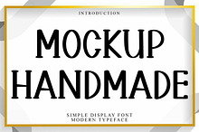 Mockup Handmade