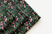 Ethnic Paisley Floral Pattern, a Pattern Graphic by StudioGlouna (Thumbnail 8 of 9)