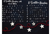Snowflake brushes for Procreate, a Brush Add-On by Almazova Dolzhenko (Thumbnail 4 of 4)
