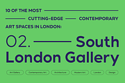 Contempo Gothic - Family, a Sans Serif Font by Arkitype (Thumbnail 9 of 16)