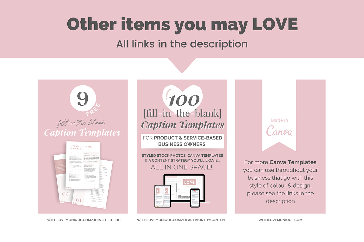 90 Instagram Carousel Canva Template, a Social Media Template by With Love Monique (Photo 12 of 12)