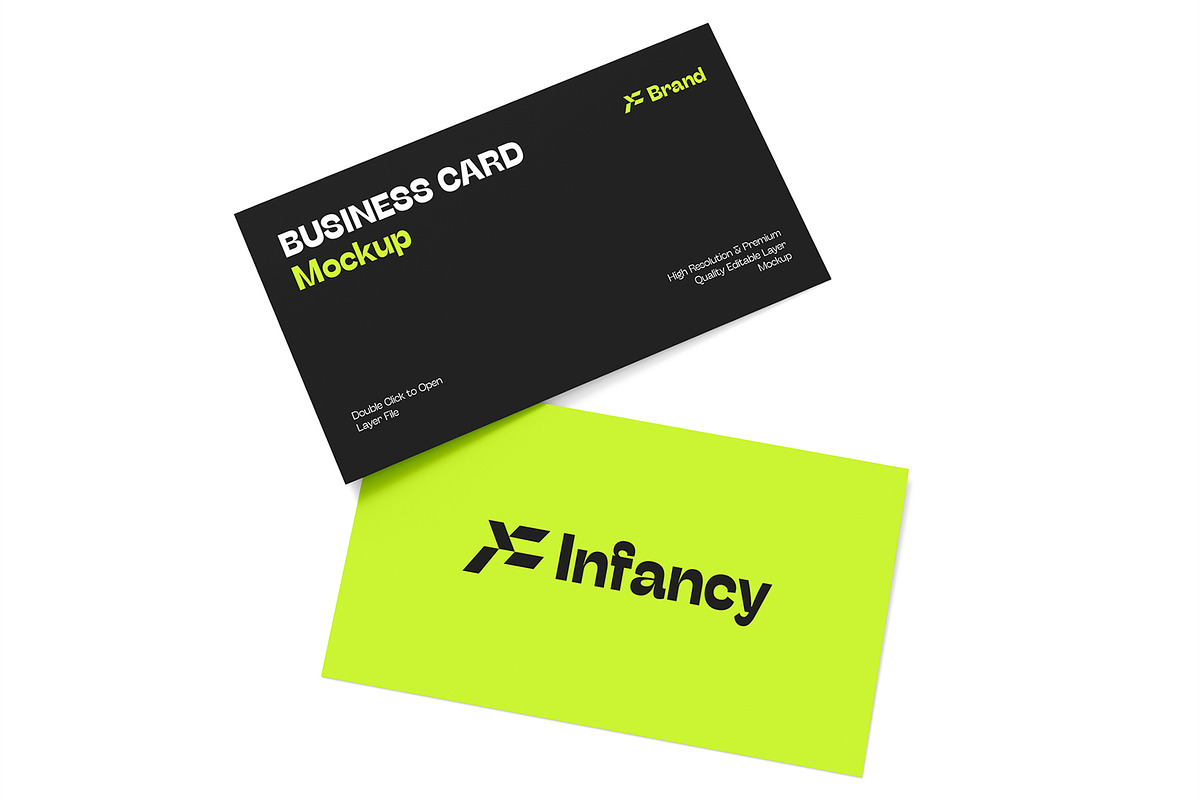 Modern Business Card Mockup, a Product Mockup by graphypix (Photo 1 of 4)